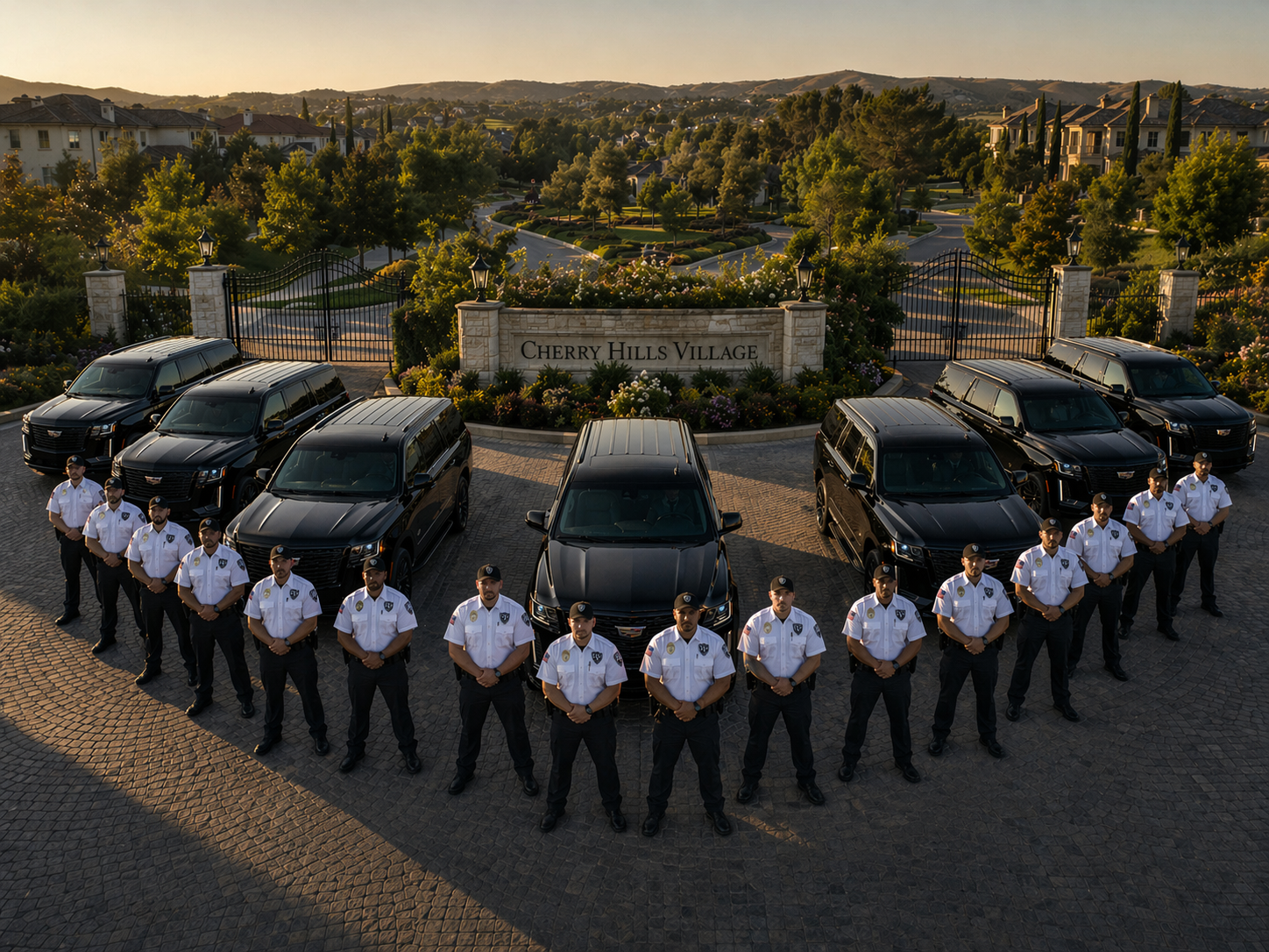 World Guard Security officers and patrol fleet